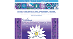 Desktop Screenshot of mandalaarts.com